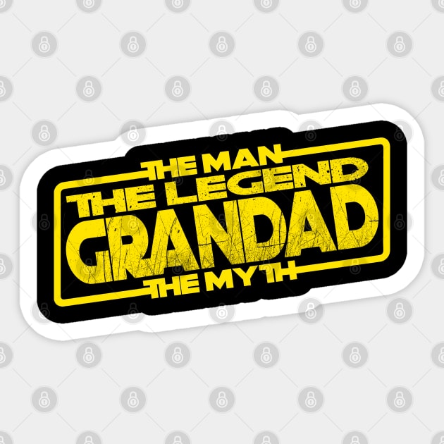 Grandad Sticker by Amberstore